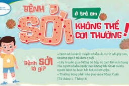Bài tuyên truyền phòng chống bệnh sởi