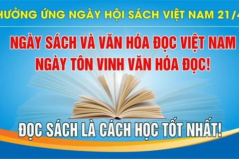 Hưởng ứng ngày Hội sách Việt Nam 21/4