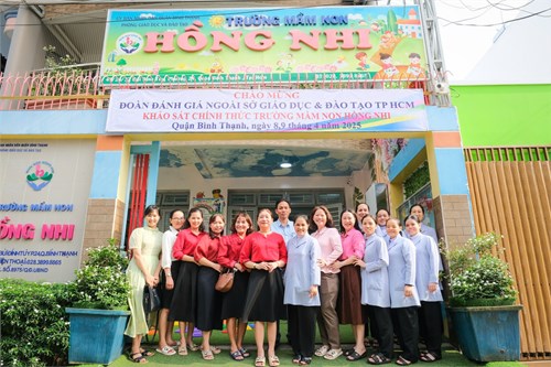 Tham gia Đoàn đánh giá ngoài trường mầm non