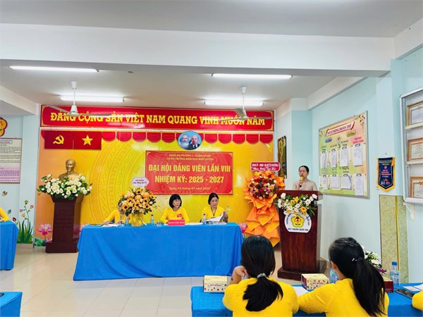 Đại hội đảng viên lần thứ VIII - Nhiệm kỳ 2025 - 2027