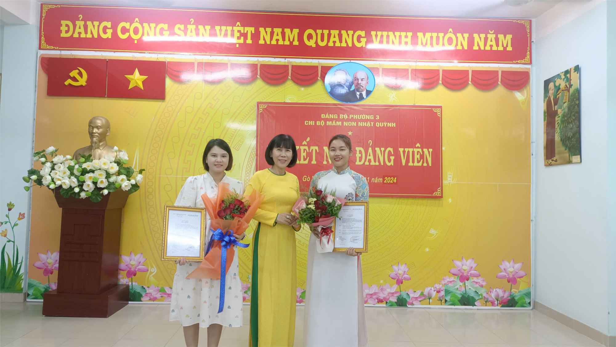 Kết nạp đảng viên năm 2024