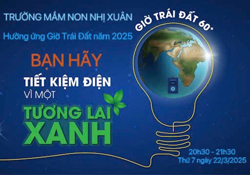 Hưởng ứng Chiến dịch Giờ trái đất năm 2025
