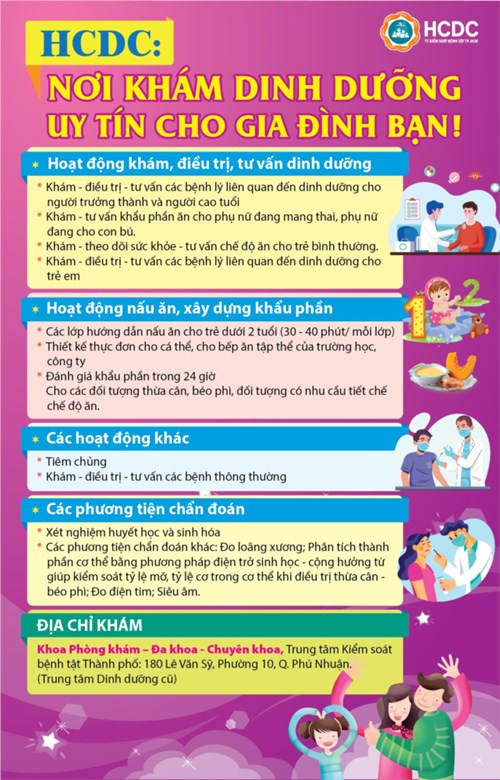 Nơi khám dinh dưỡng uy tín cho gia đình bạn!