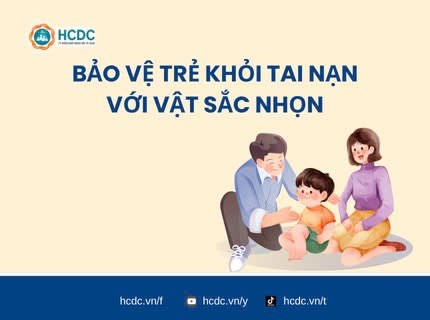 Trường MN Phú Hòa Đông - Bảo vệ trẻ khỏi tai nạn với vật sắc nhọn