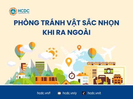 Trường MN Phú Hòa Đông - Phòng tránh vật sắc nhọn khi ra ngoài