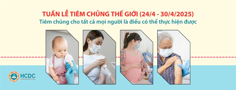 Trường MN Phú Hòa Đông - Hưởng ứng tuần lễ Tiêm chủng thế giới năm 2025