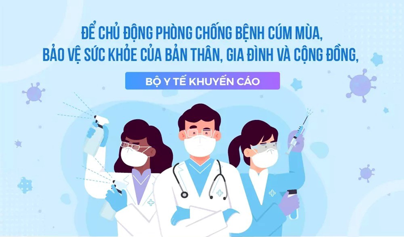 Chủ động phòng chống bệnh cúm mùa