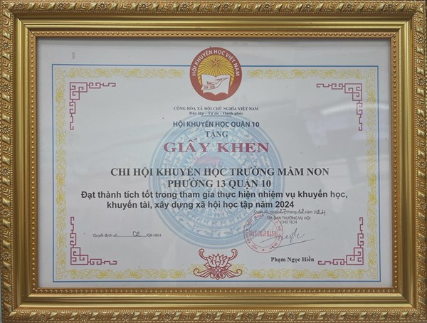 Tổng kết công tác khuyến học, khuyến tài, xây dựng xã hội học tập năm 2024