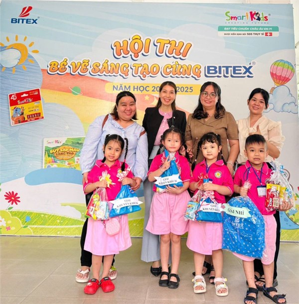 Hội thi “Bé vẽ sáng tạo cùng Bitex” cấp Quận - Năm học 2024-2025 (ngày 01/4/2025)