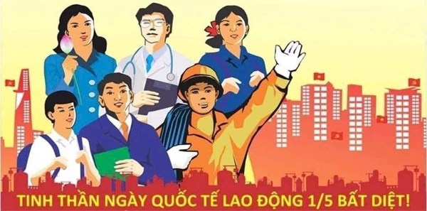 Chào mừng Ngày Quốc tế lao động 1/5 năm 2025