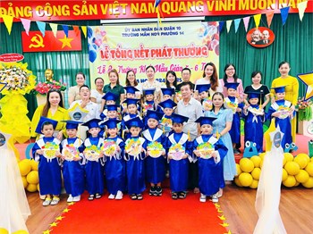 Lễ tri ân và ra trường khối mg 5-6 tuổi
năm học 2024-2025
