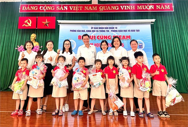🎊🎉🏆🌺☘️🌸Chúc mừng các bé đã đạt giải trong Hội thi “BÉ VUI CÙNG STEAM”💐🌟☘️🌷🎀