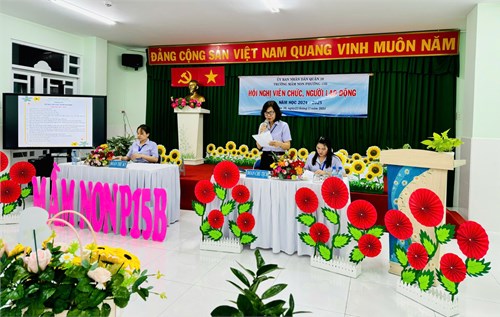 Hội nghị viên chức, người lao động. năm học 2024-2025