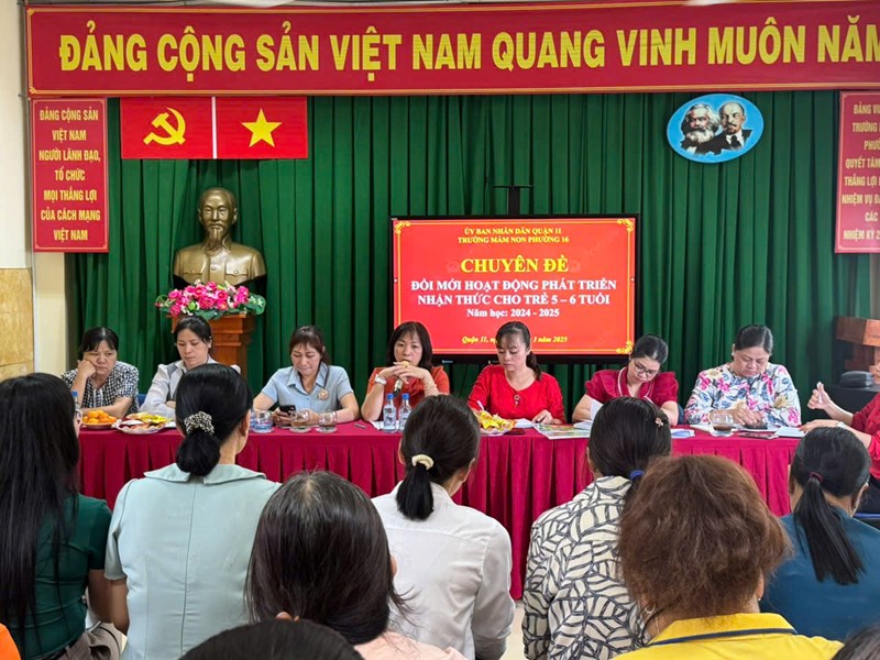 Chuyên đề  Đổi mới tổ chức hoạt động phát triển nhận thức cho trẻ 5-6 tuổi trong trường mầm non 