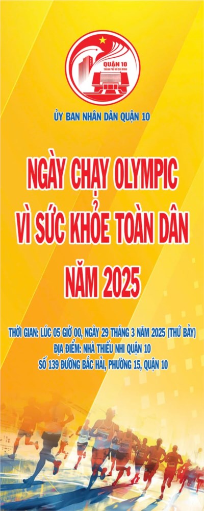 Hưởng ứng  Giải chạy Olympic - Vì sức khỏe toàn dân năm 2025 