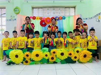 Hoạt động học Âm nhạc đa văn hoá lớp Mầm