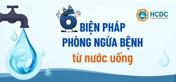 6 biện pháp phòng ngừa bệnh từ nước uống