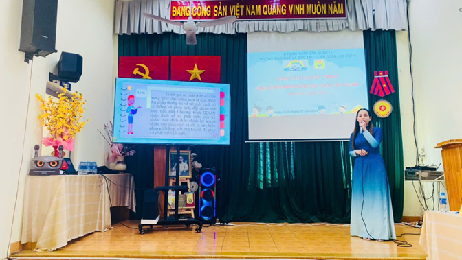 “Hội thi giáo viên dạy giỏi cấp Quận”
Trường Mầm non Phường 3