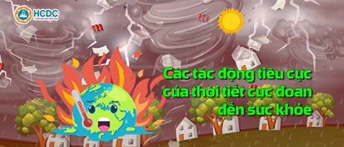 Tác động tiêu cực của thời tiết cực đoan đến sức khỏe