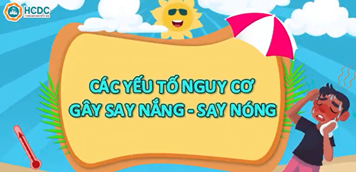 Các yêu tố nguy cơ gây say nắng, say nóng