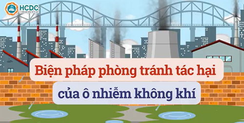Biện pháp phòng tránh tác hại của ô nhiễm không khí