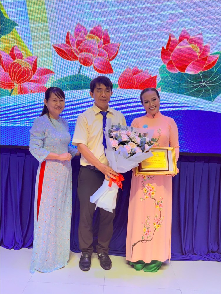 Chúc mừng cô Trần Thị Thanh Nhã - giáo viên lớp Chồi 1 trường Mầm Non Quận 11 đã hoàn thành xuất sắc hội thi Giáo viên giỏi cấp Thành Phố năm học 2024-2025.