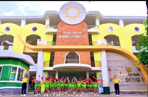 🍀 Trường Mầm non Rạng Đông 11 hưởng ứng Ngày hội thể dục thể thao Chào mừng kỷ niệm 50 năm ngày Giải phóng miền Nam, thống nhất đất nước (30/4/1975 - 30/4/2025)