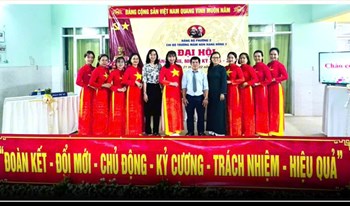 Trường Mầm non Rạng Đông 2 tổ chức Đại hội Chi bộ nhiệm kỳ 2025 - 2027