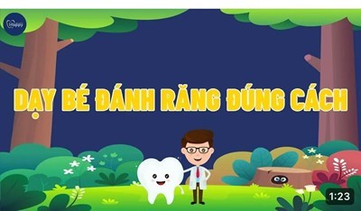 Kỹ năng đánh răng cho bé