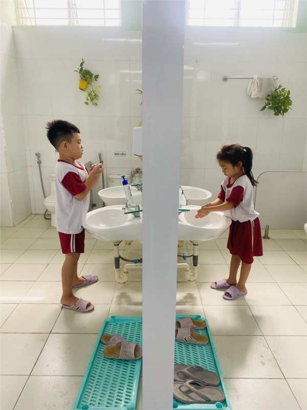 Rèn luyện thói quen tốt – chuyên đề  thực hành thao tác vệ sinh cho trẻ mầm non 