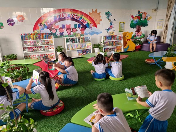 Thư viện mới của bé