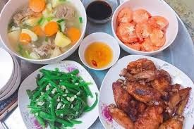 Thực đơn tuần từ 13 - 17/01/2025