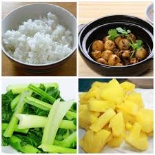 Thực đơn tuần từ 12/5 - 16/5/2025