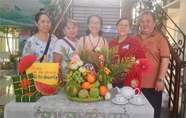 Hội thi trưng bày mâm ngũ quả
tết nguyên đán ất tỵ  năm 2025