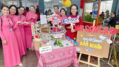 Ngày hội steam - khơi nguồn sáng tạo - năm học 2024-2025
