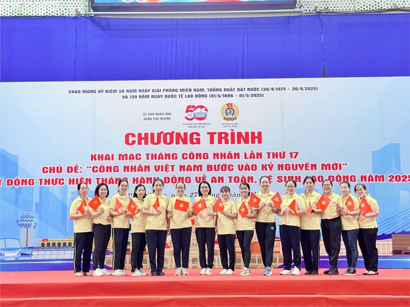 Hội thao công nhân viên chức – lao động
quận phú nhuận năm 2025