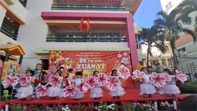 Lễ hội  bé vui đón xuân về  mừng xuân ất tỵ năm 2025