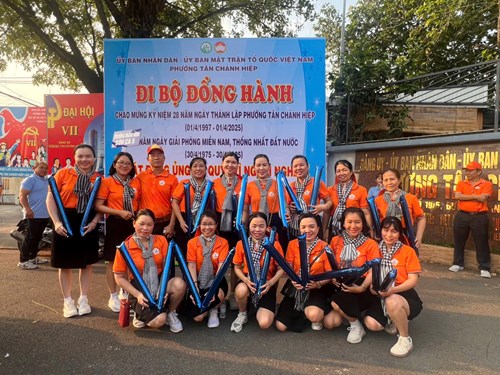 Đi bộ đồng hành tại Phường Tân Chánh Hiệp