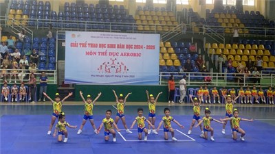 Hội thi Aerobic cấp Quận NH 2024-2025