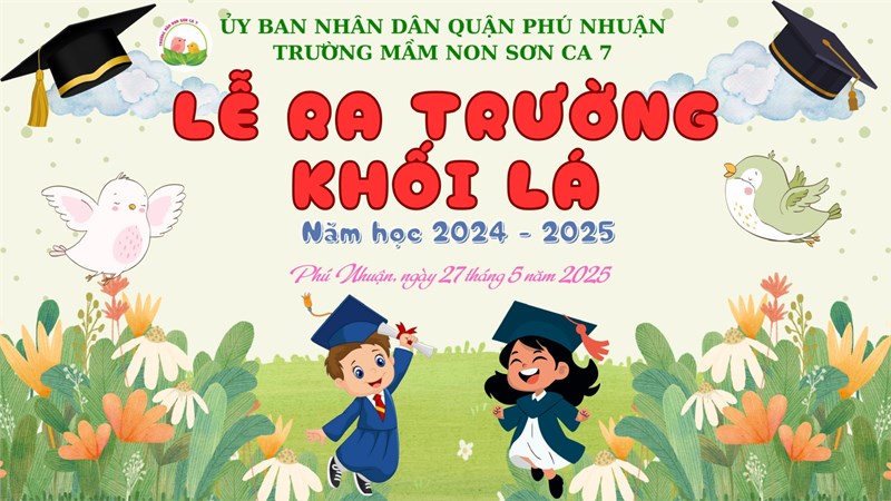 Lễ ra trường khối Lá
