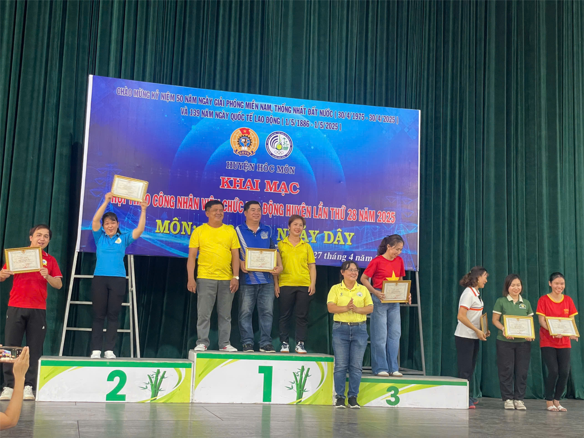 Trường Mầm Non Sơn Ca Tham Gia Hội Thao Công Nhân Viên Chức Lao Động Huyện Hóc Môn Lần Thứ 28 Năm 2025