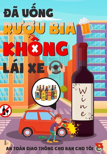 Tuyên truyền Luật Phòng, chống tác hại của rượu, bia và tăng cường các biện pháp phòng, chống tác hại của rượu bia trên địa bàn Thành phố theo chỉ đạo của Thủ tướng Chính phủ tại Công điện số 488/CĐ-TTg ngày 03 tháng 6 năm 2022 của Thủ tướng Chính phủ về việc chấp hành quy định về phòng, chống tác hại của rượu, bia.