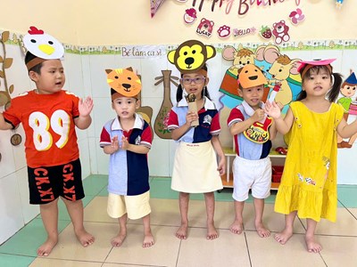 Một số hoạt động chơi ở lớp của trẻ trường mầm non sơn ca 1