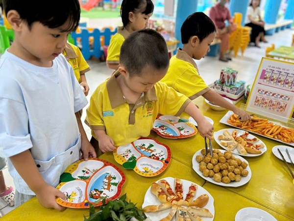 Buffet sáng cho trẻ Nhà trẻ, Mẫu giáo