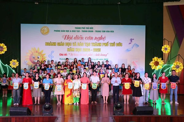 Video vòng thi chung kết - ngày 23/02/2025
hội diễn văn nghệ ngành giáo dục và đào tạo thành phố thủ đức năm 2025