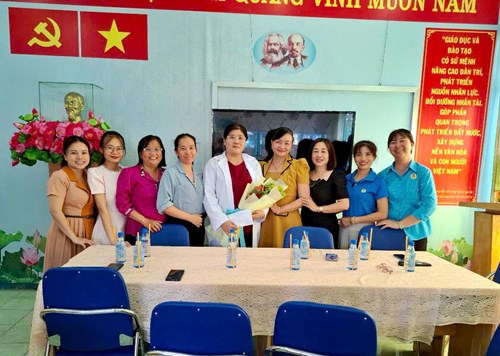 Họp mặt chúc mừng ngày thầy thuốc việt nam 27/02/2025
(đơn vị: trường mầm non sơn ca 2)