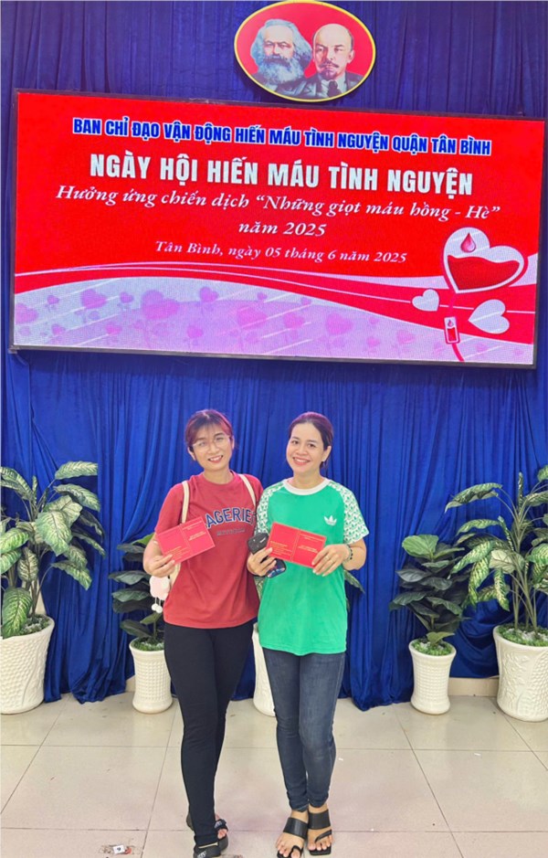 Ngày hội hiến máu tình nguyện Hưởng ứng Chiến dịch “Những giọt máu hồng - hè” năm 2025