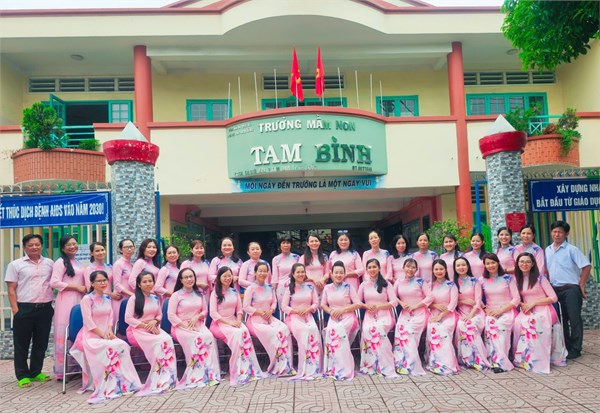 Trường mầm non tam bình tổ chức lễ tổng kết năm học 2024-2025