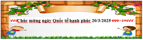 💞💞💞 Chúc mừng ngày Quốc tế hạnh phúc 20/3/2025❤️❤️❤️🌸🌷🎀💞💞💞