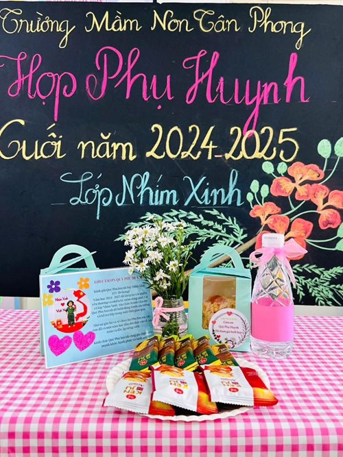 ⭐️Trường Mầm non Tân Phong - Buổi họp phụ huynh cuối năm học 2024–2025